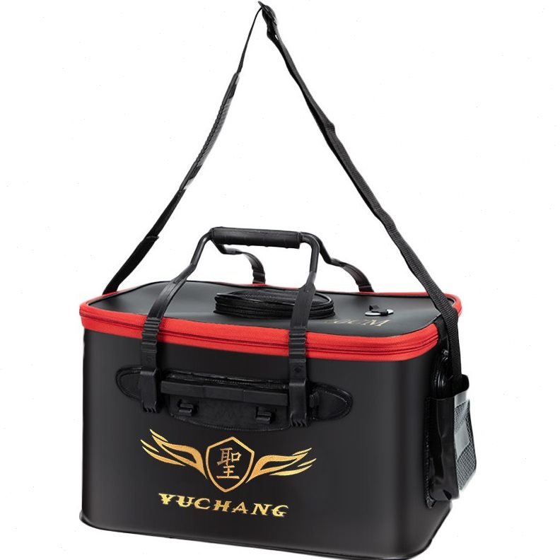 FISH DRUMS CAN FOLD LIVE FISH DRUMS WITH EVA AND THICK BUCKETS WITH AEROBICS BOOSTER PUMPS